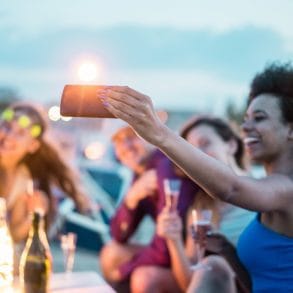 friends enjoying summer events in grand cayman