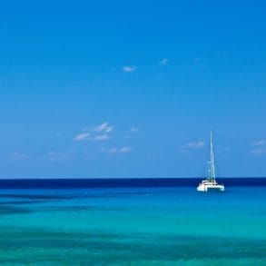Sailing in the Cayman Islands