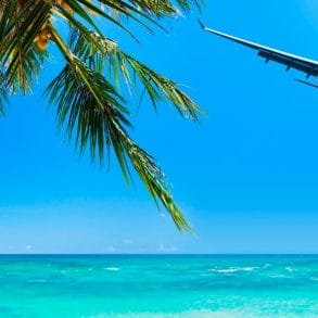 plane during Direct Flights to Grand Cayman