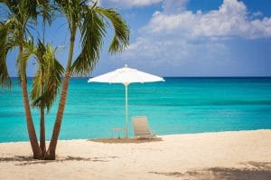 umbrella and beach chair