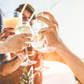 friends enjoying The Ritz-Carlton, Grand Cayman, restaurants