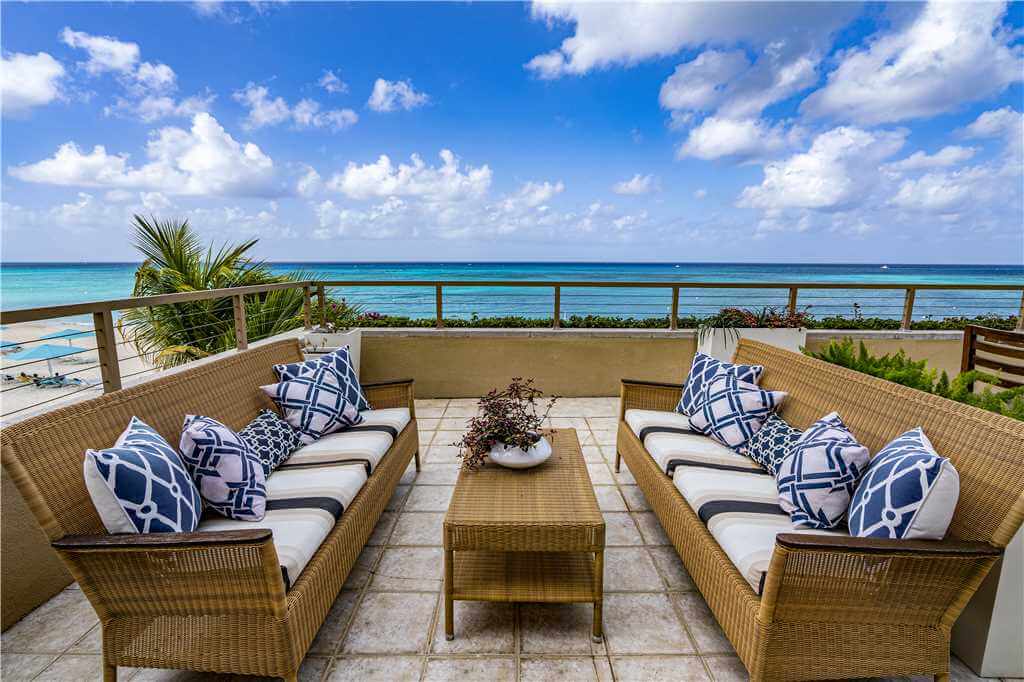 residence 307 back veranda with ocean view