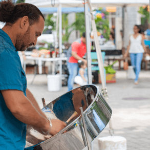 Music performer at the Grand Cayman