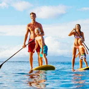 Family Fun, Stand Up Paddling