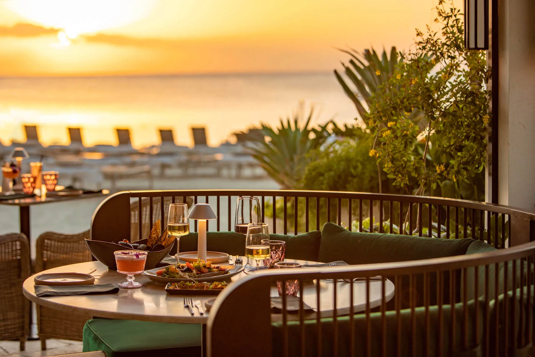 Saint June Oceanfront Dining, a fine dining on Grand Cayman experience