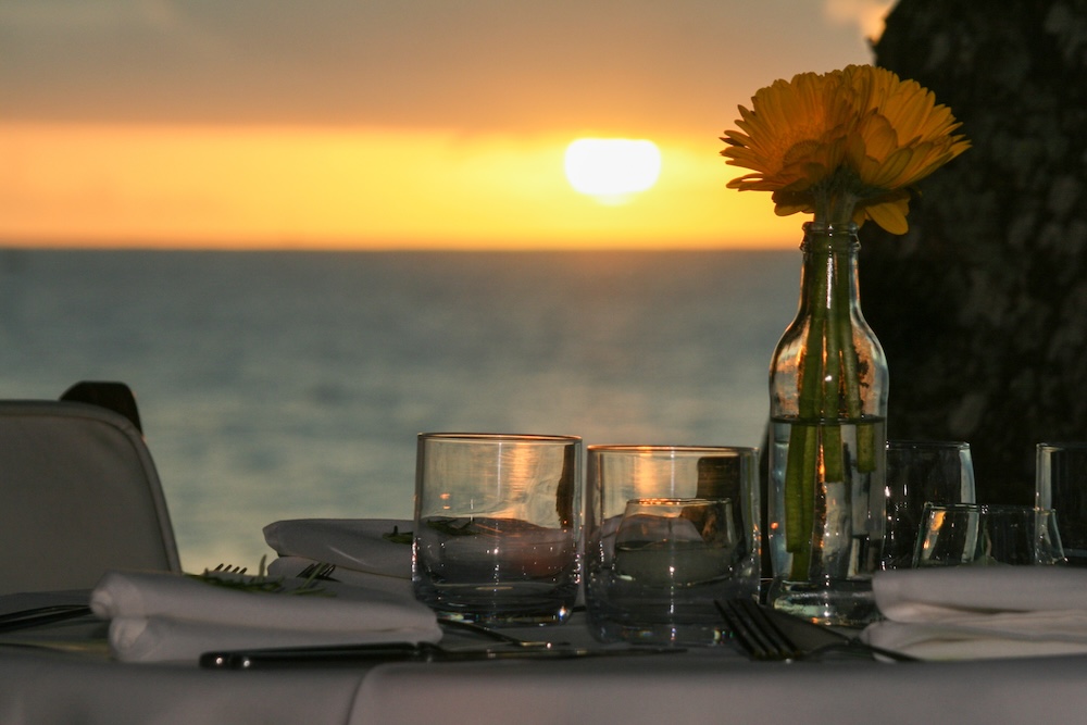 sunset dinner
